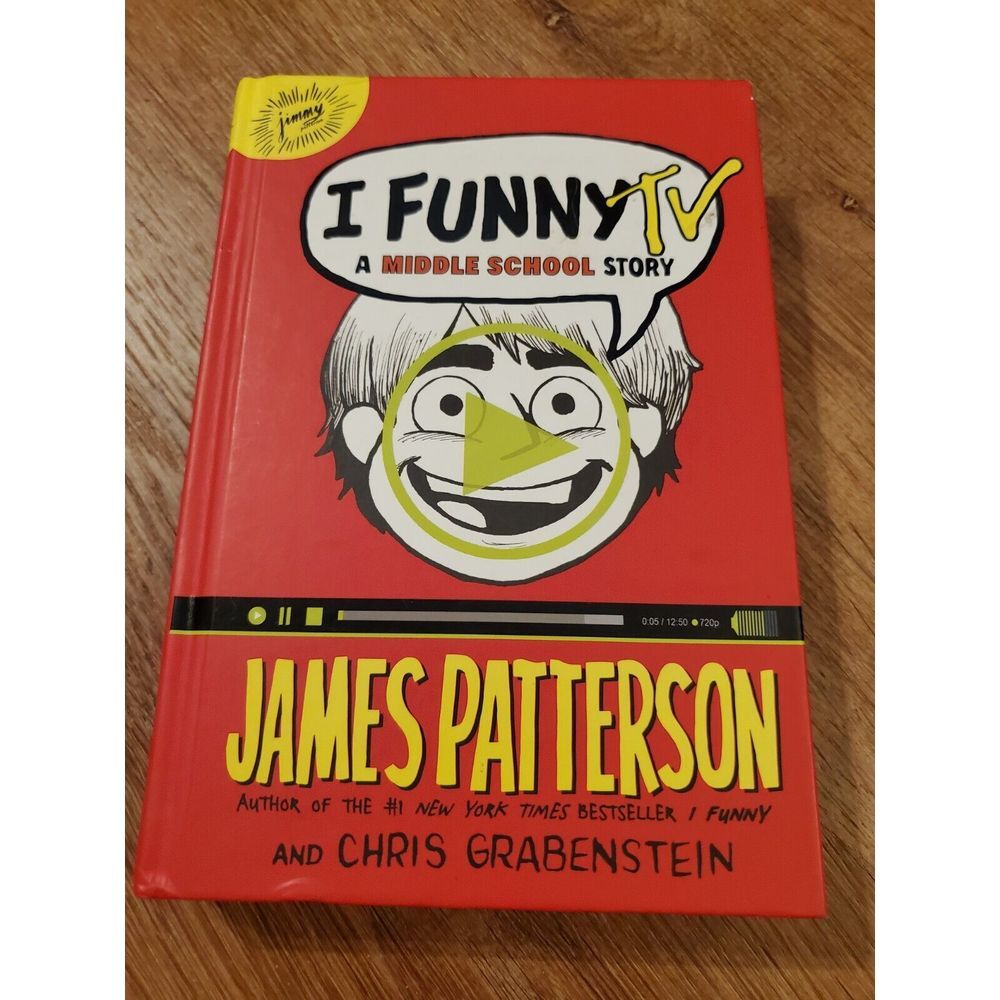 I Funny TV by James Patterson Hardcover Children's Graphic‎ Novel